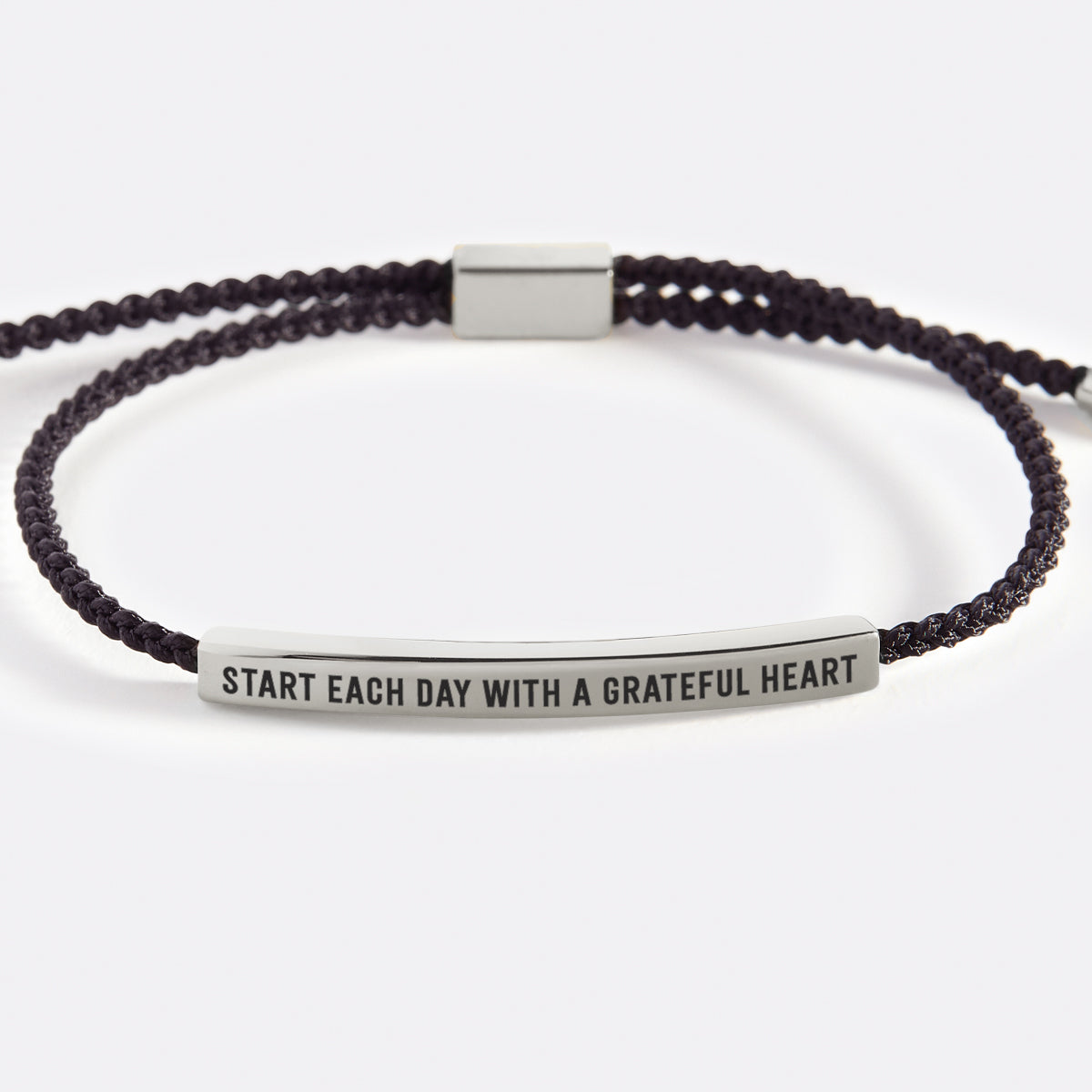 Beginne jeden Tag mit einem dankbaren Herzen Inspire Armband