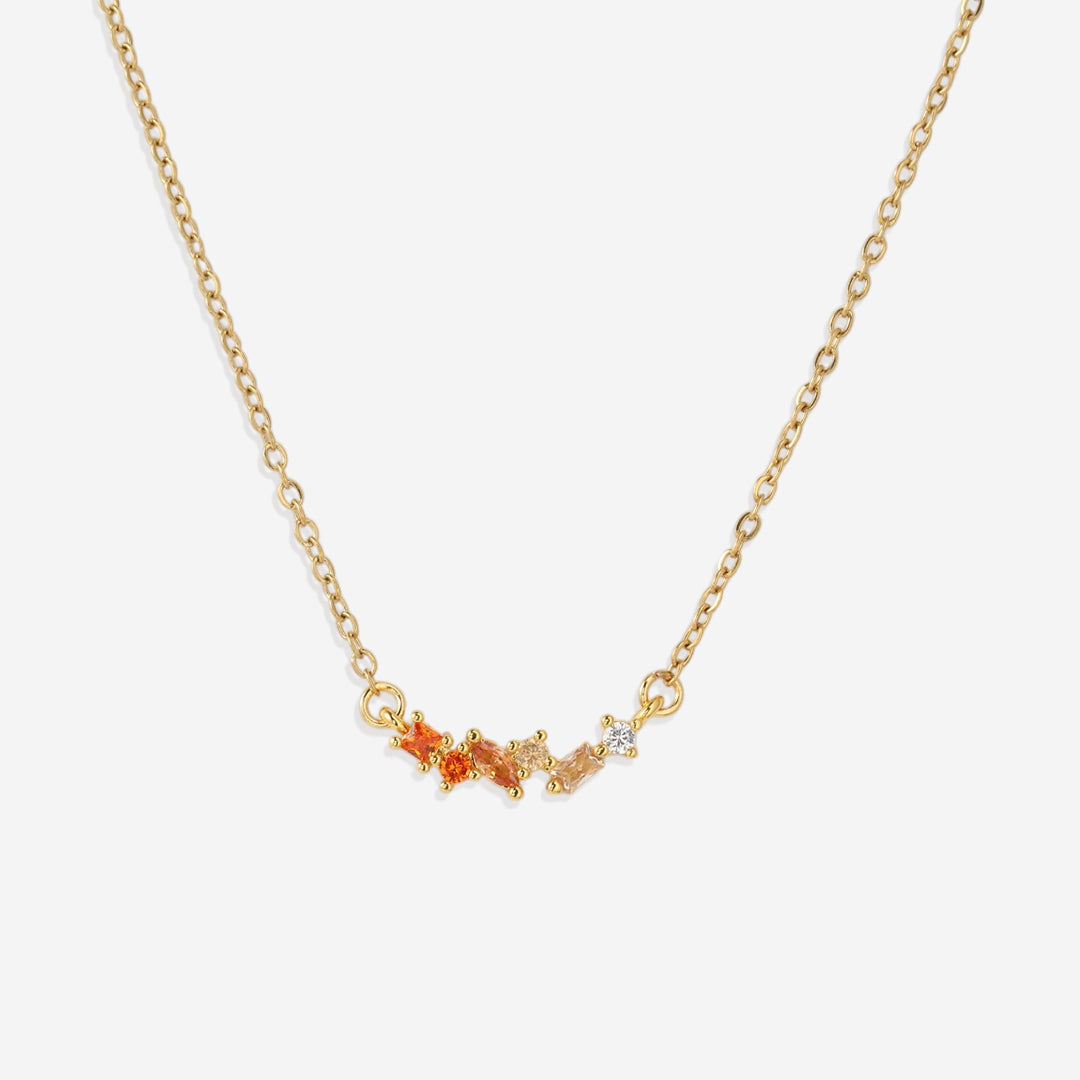 Ombre Birthstone Necklace