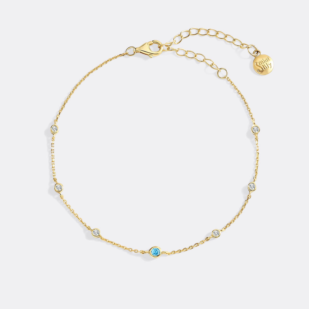 Geburtsstein-Armband Dezember
