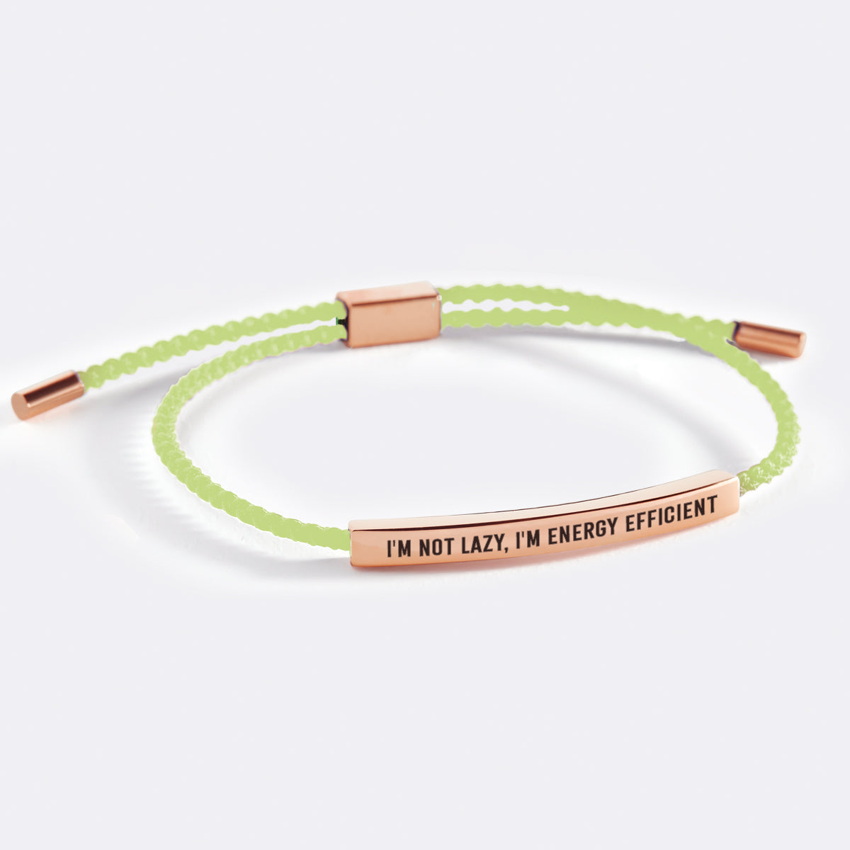 I'm Not Lazy, I'm Energy Efficient Inspire Bracelet