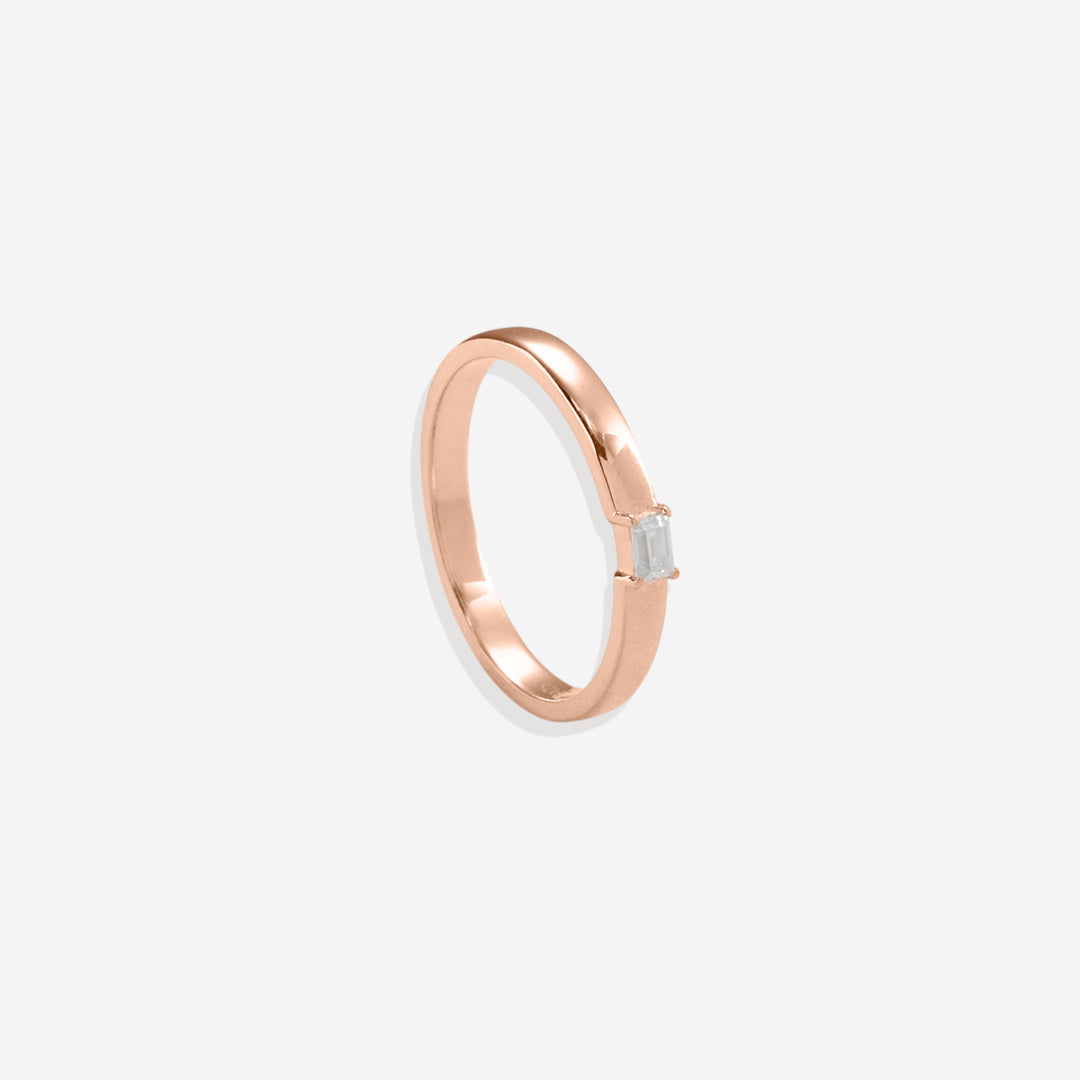 Baguette-Diamant-Bandring