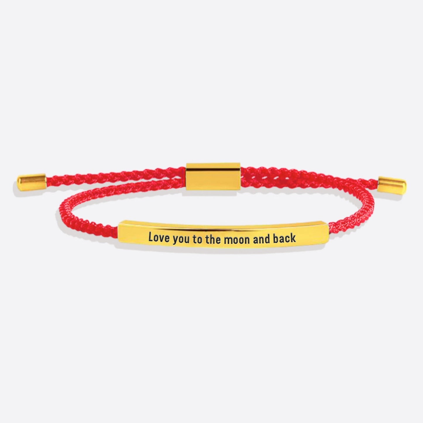 Ich liebe dich bis zum Mond und zurück Inspirationsarmband