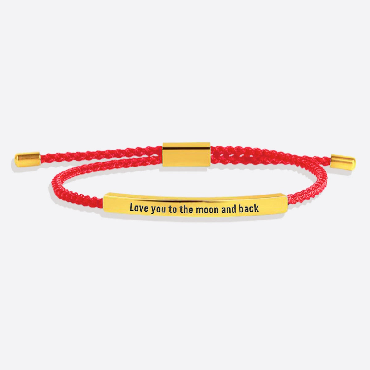 Ich liebe dich bis zum Mond und zurück Inspirationsarmband
