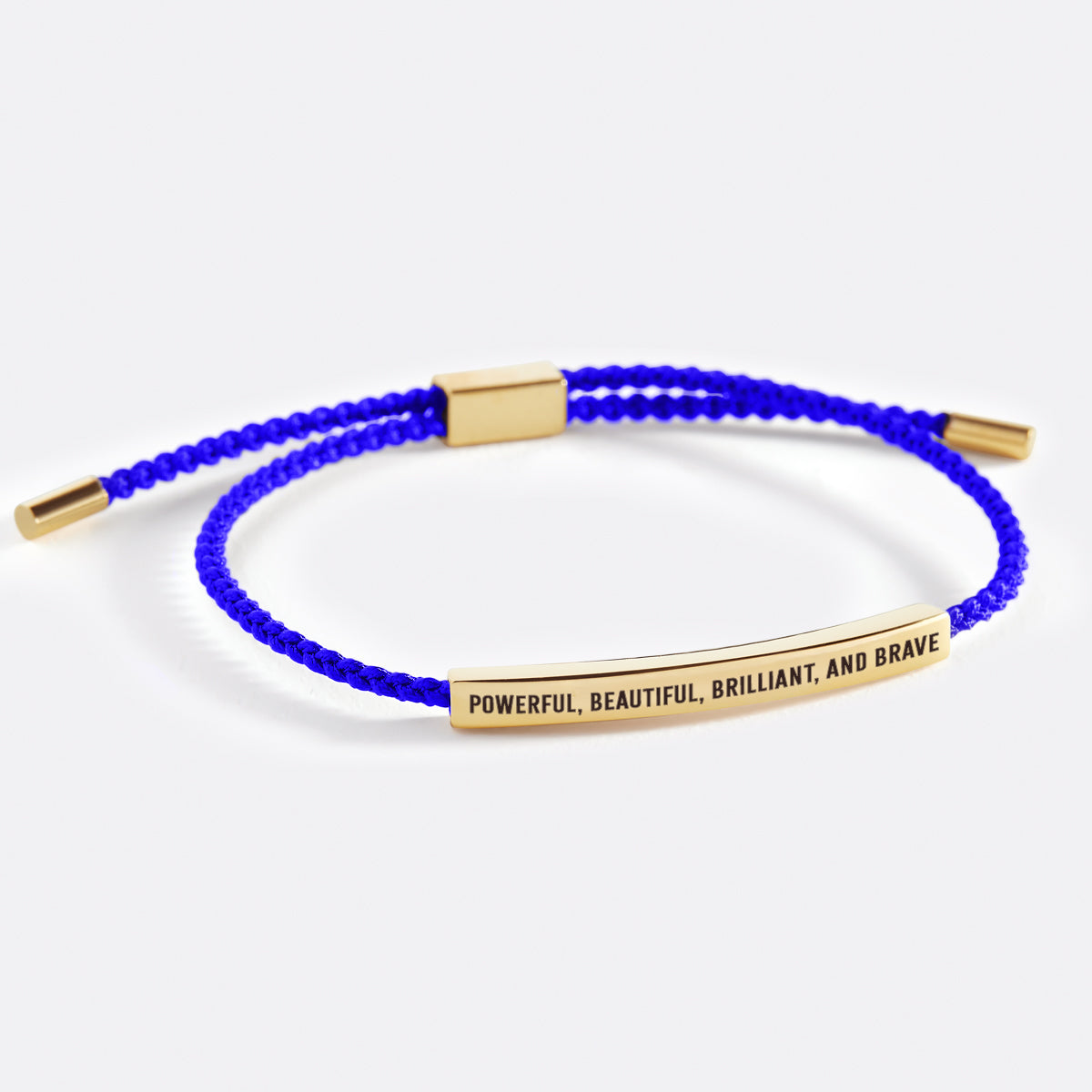 Powerful, Beautiful, Brilliant, and Brave Inspire Bracelet