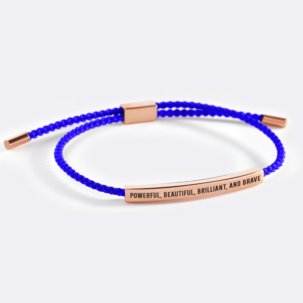 Powerful, Beautiful, Brilliant, and Brave Inspire Bracelet