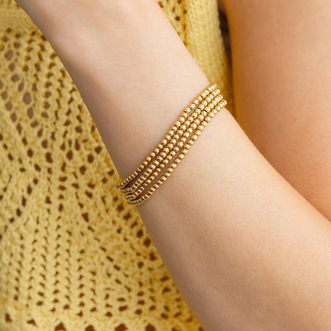 3mm Perlenarmband-Set zum Stapeln
