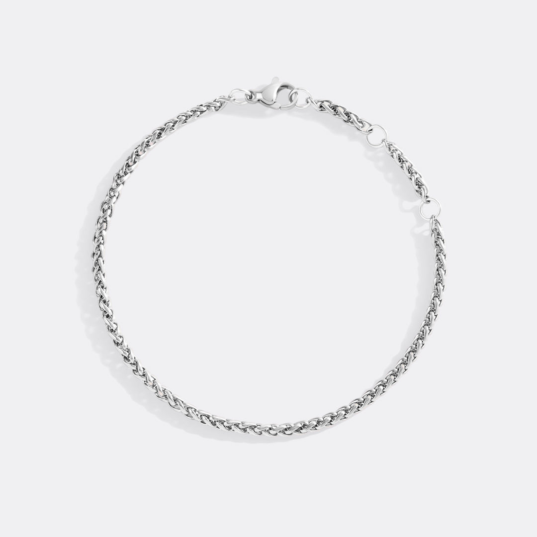 Bracciale a catena a spiga di grano