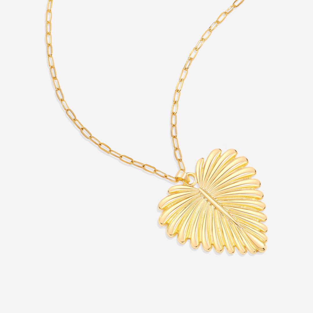 Collana con Pendente a Palma Cuore Pieno