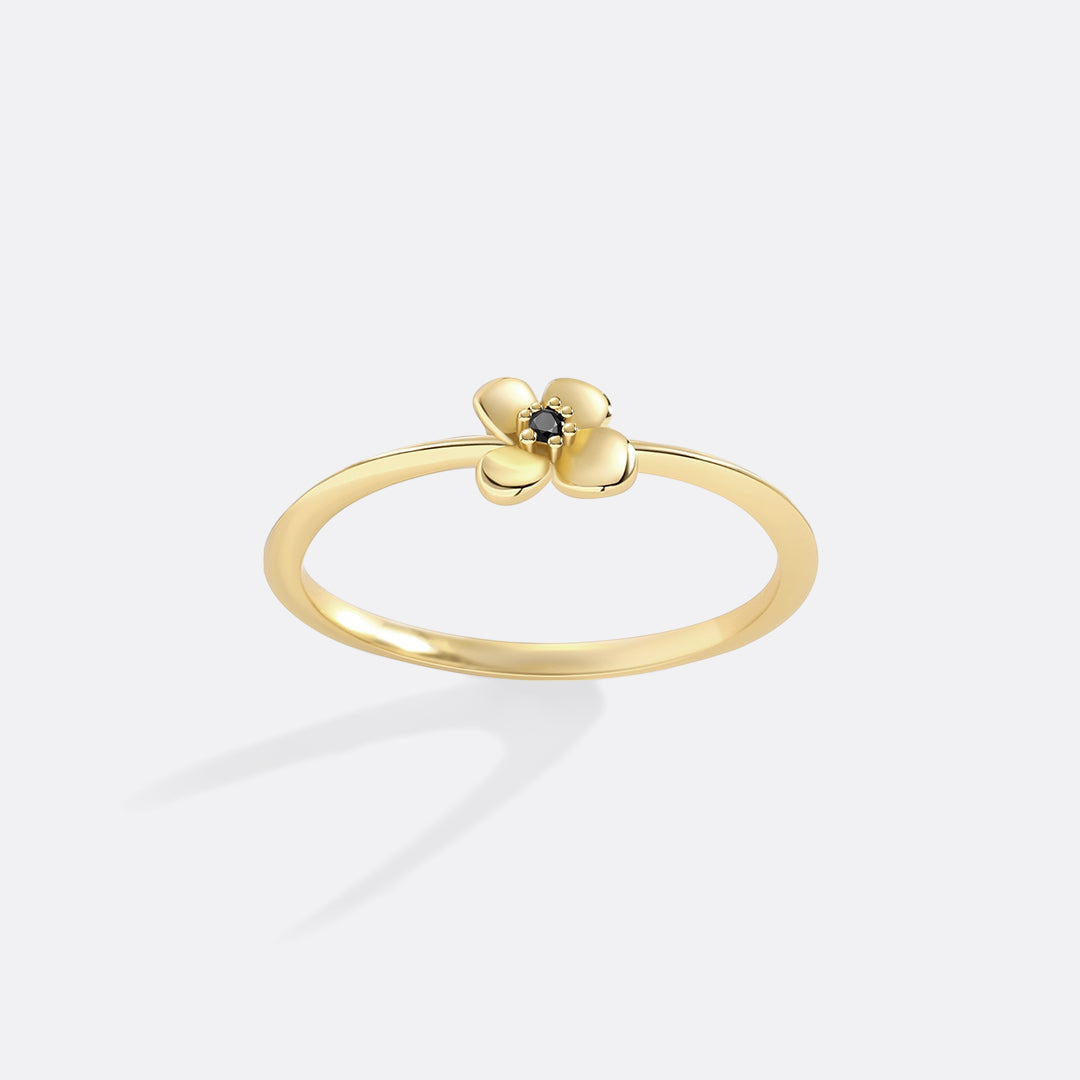 Dainty Floral Statement Ring