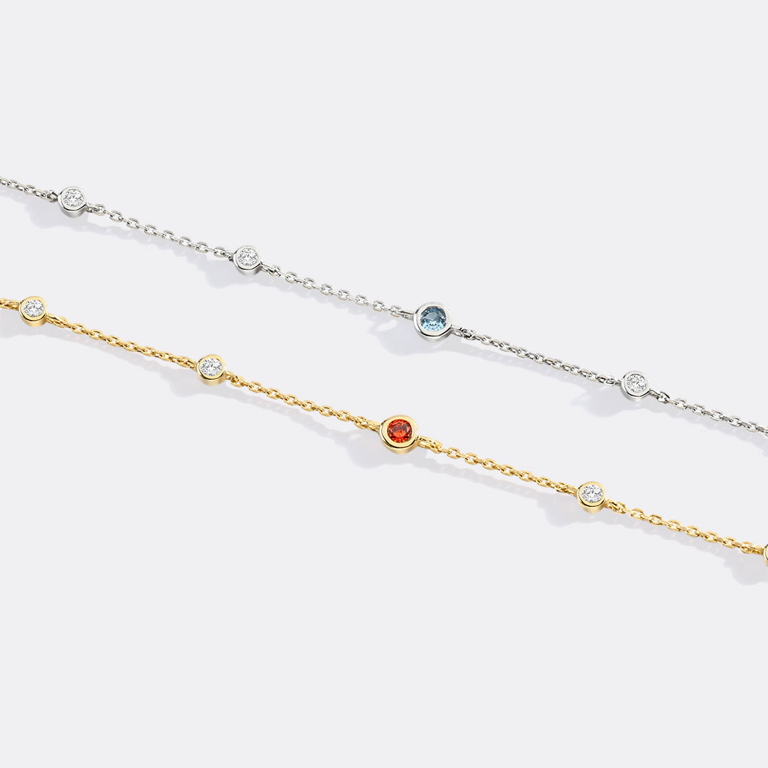 Januar-Geburtsstein-Armband