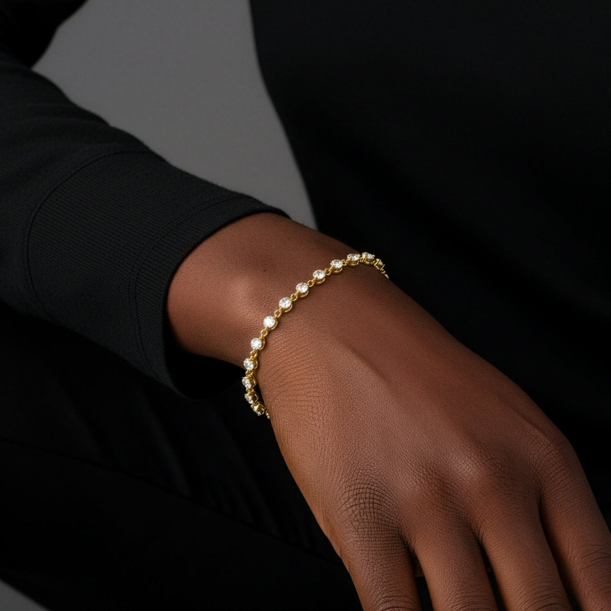 Wrapped in Diamonds Bracelet