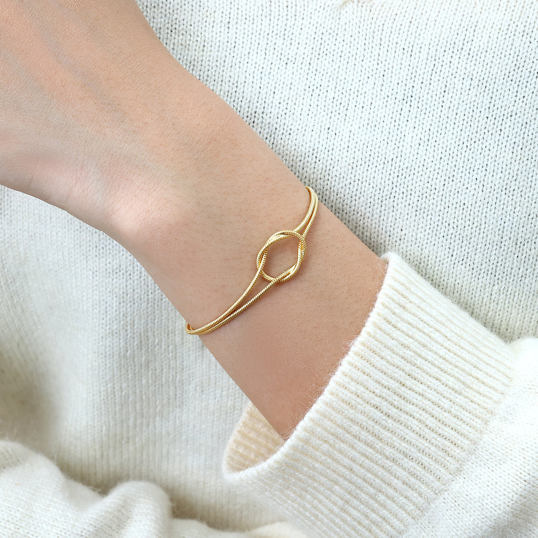 Zartes Knotenarmband
