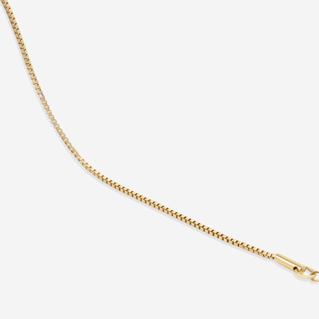 Klassisches Armband mit Boxkette