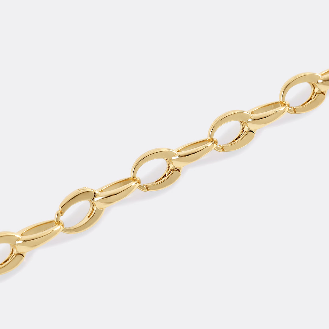 Kühnes Armband mit Kabelketten-Anhänger