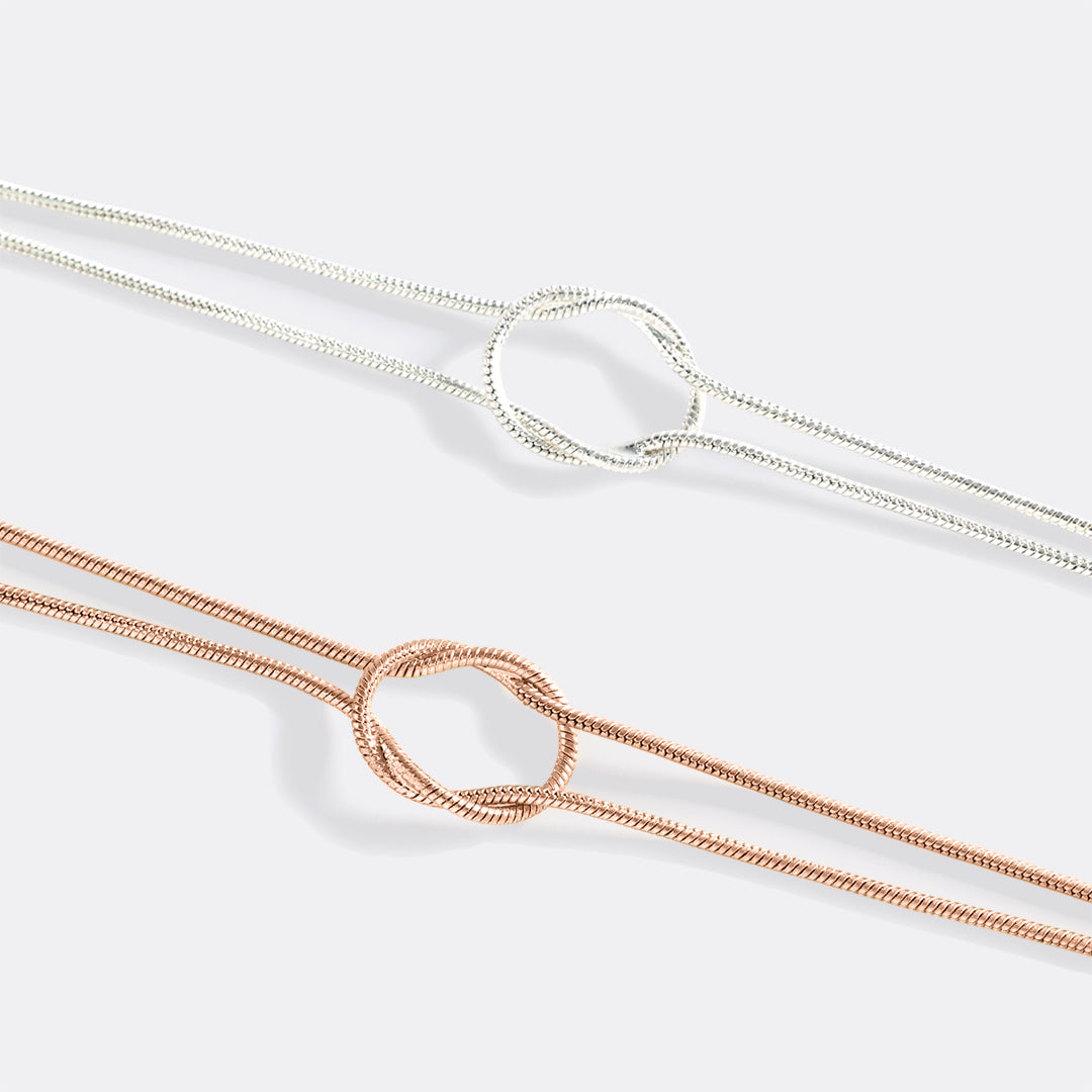 Zartes Knotenarmband