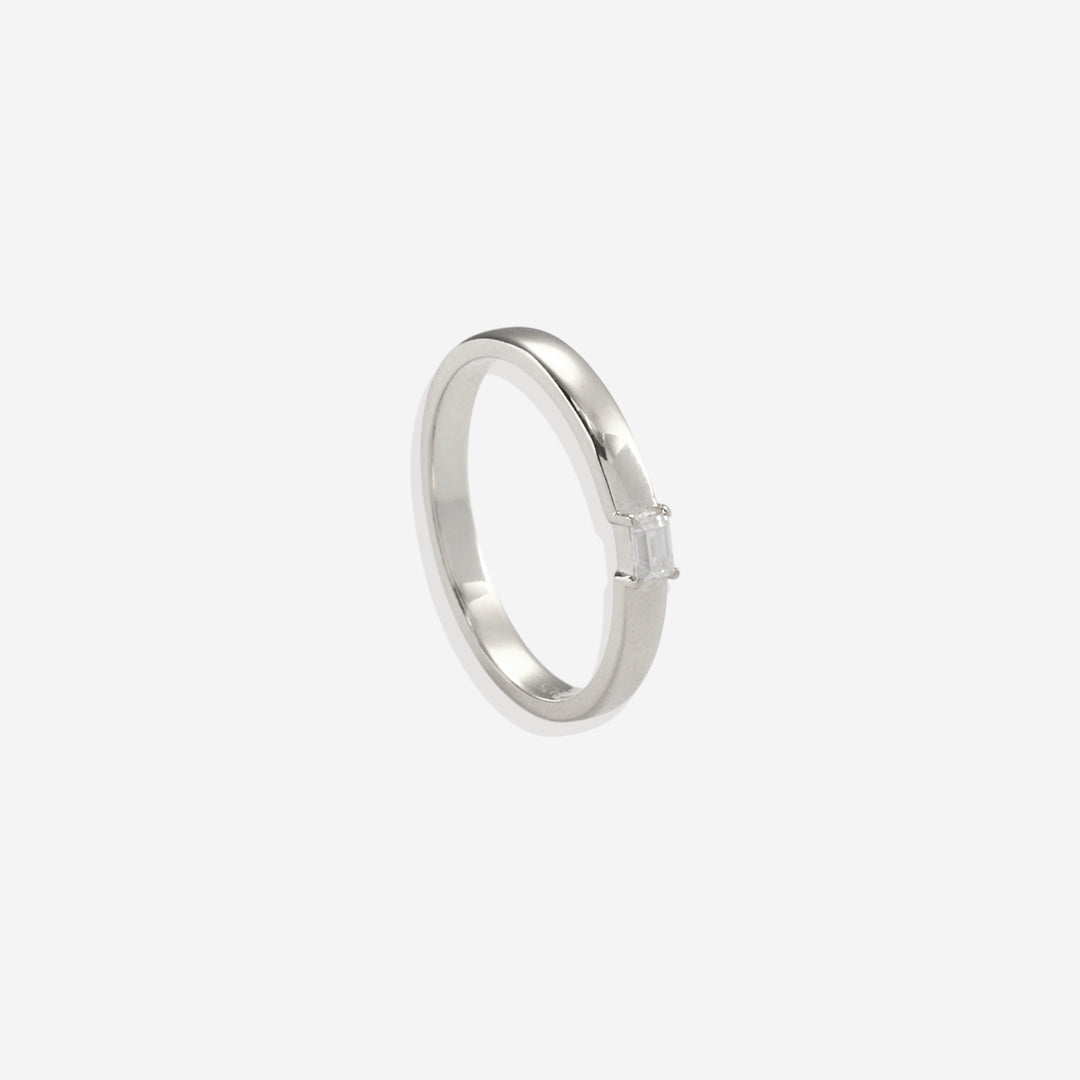 Baguette-Diamant-Bandring