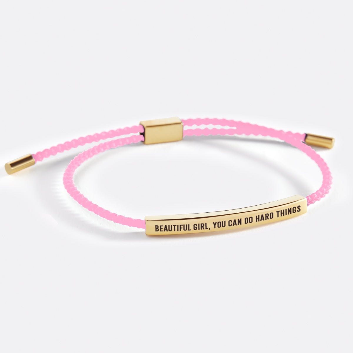 Schönes Mädchen, du kannst schwere Dinge tun Armband