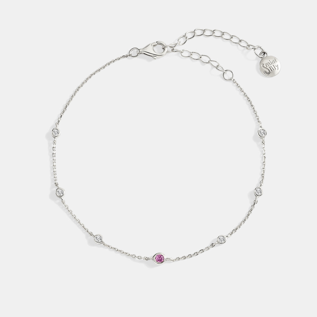 Armband mit Geburtsstein Oktober