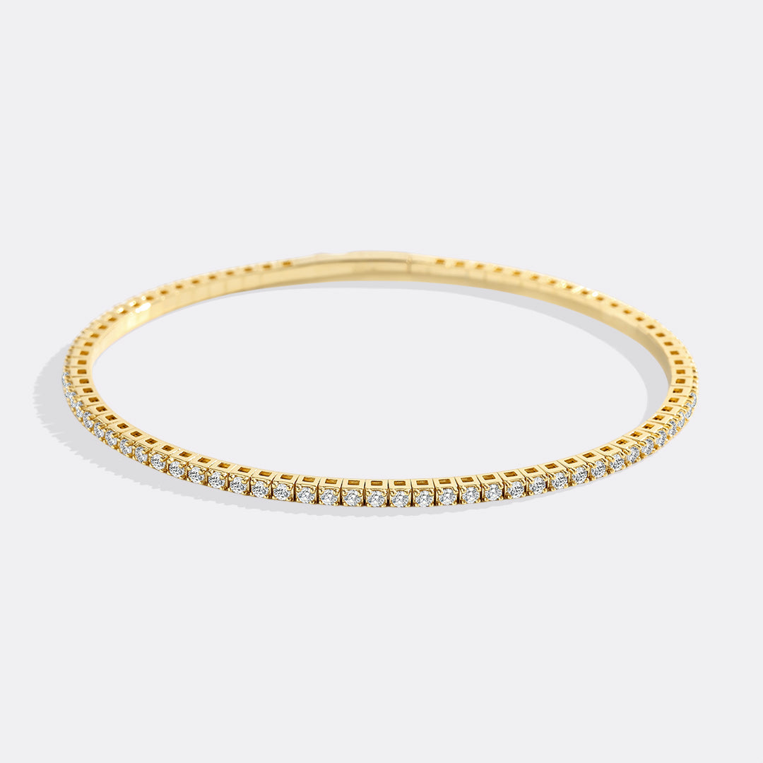 Flexibles Diamant-Tennisarmband