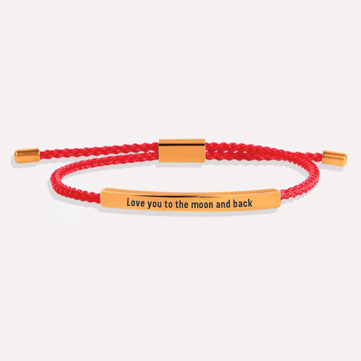 Ich liebe dich bis zum Mond und zurück Inspirationsarmband