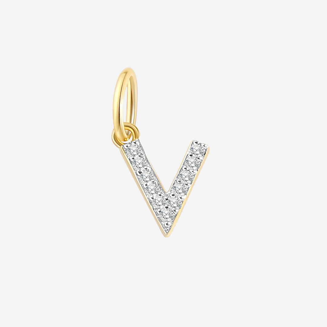 Diamant-Anfangs-Charm