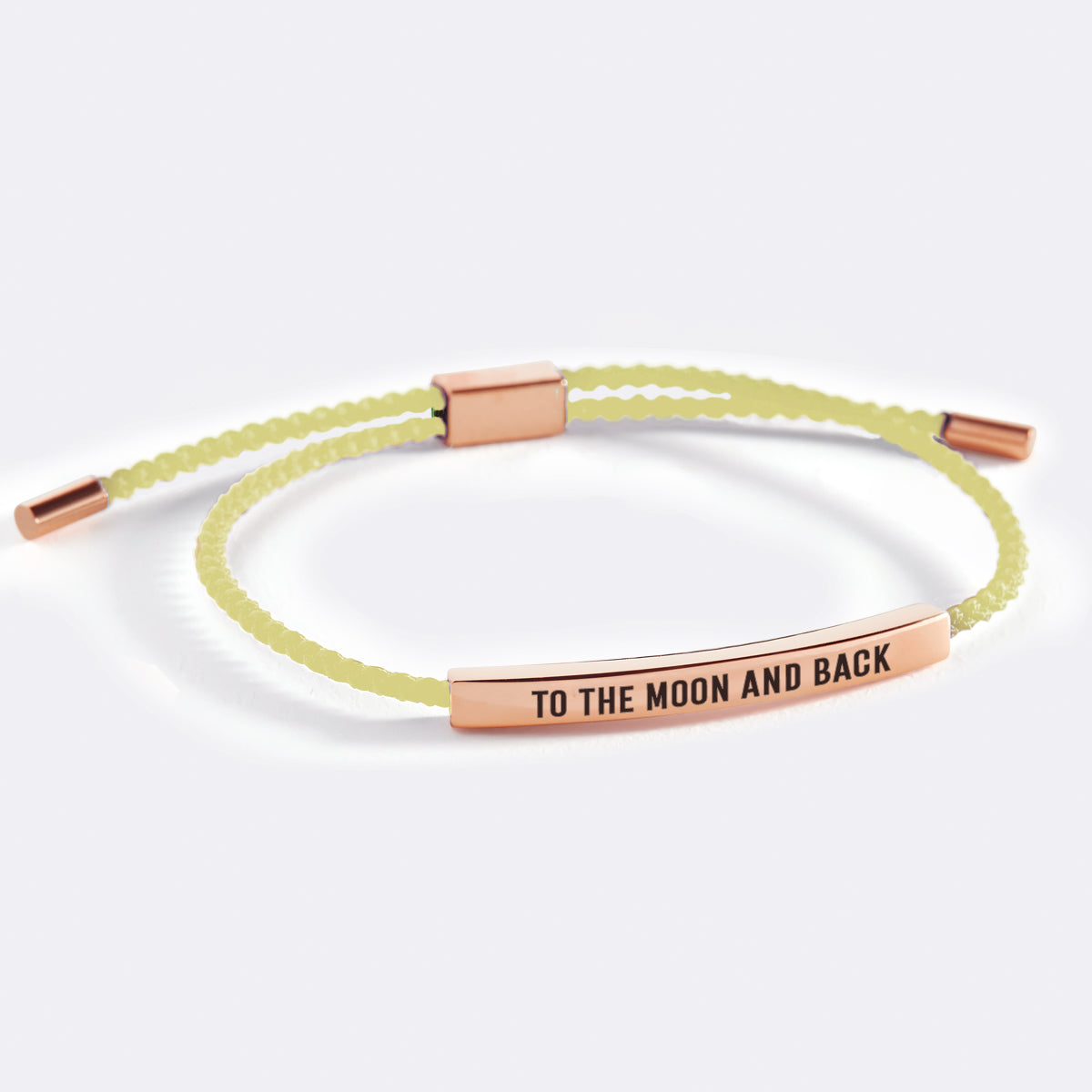 Bracciale "Ti amo fino alla luna e ritorno"