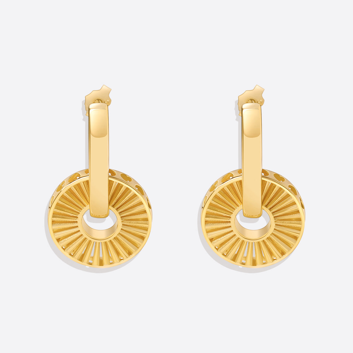 Orecchini a goccia Gold Burst