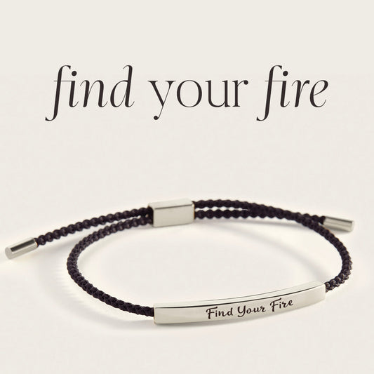 Find Your Fire Inspire Bracelet in 925 Sterling Silver — Vanny Jewels