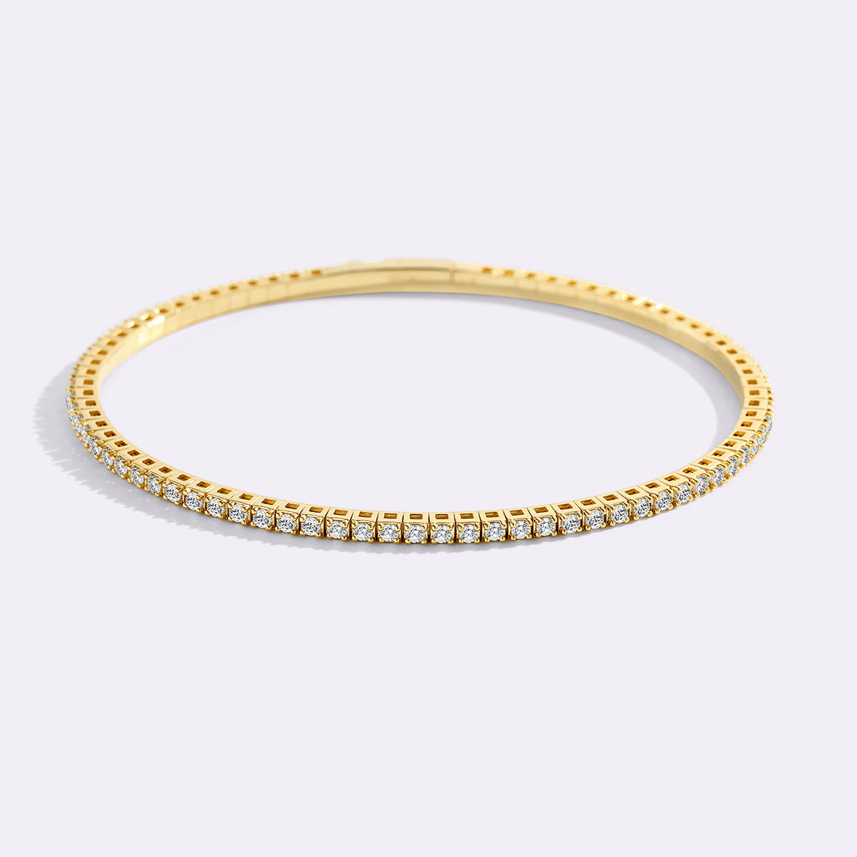 Flexibles Diamant-Tennisarmband