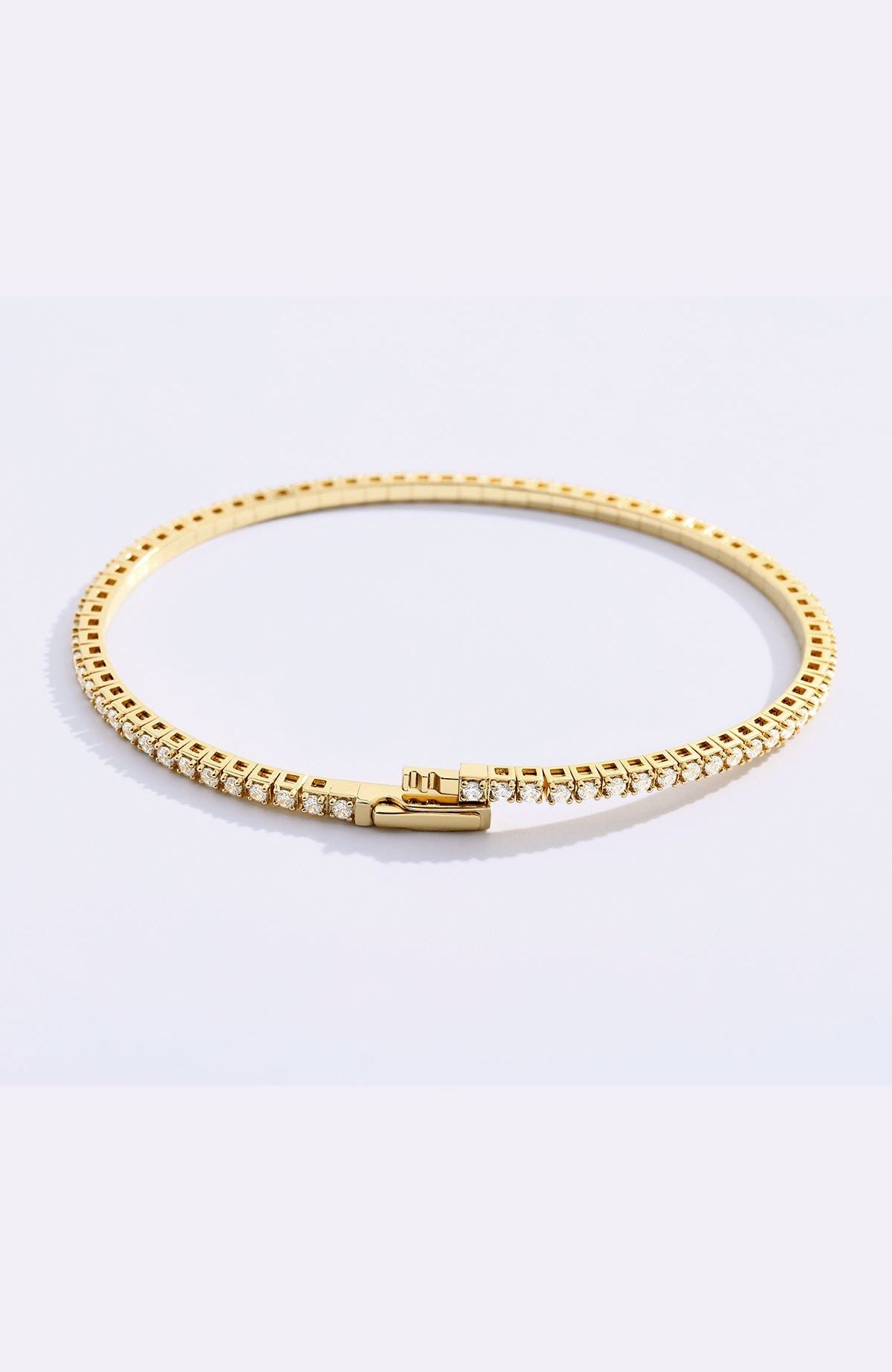 Flexibles Diamant-Tennisarmband