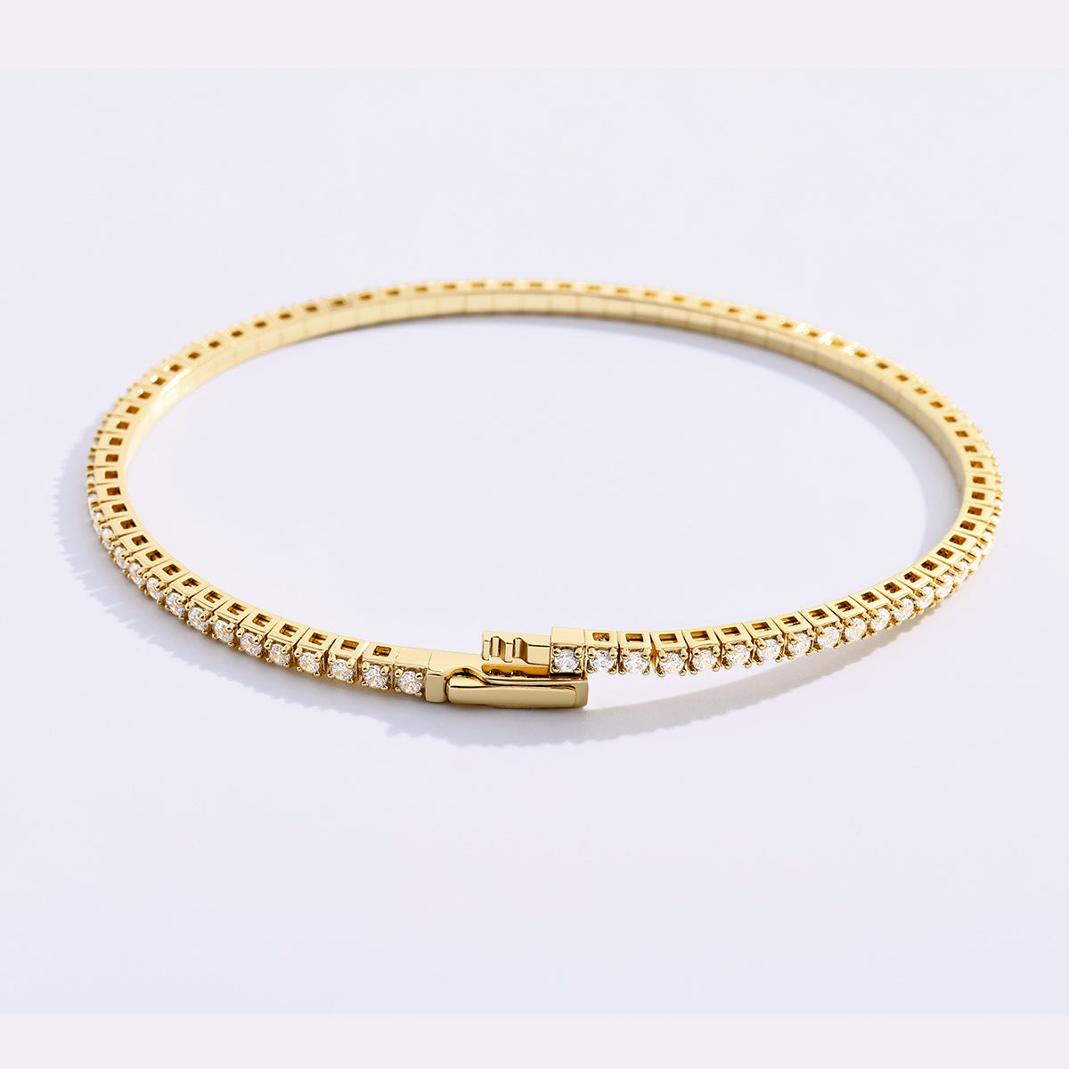 Flexibles Diamant-Tennisarmband