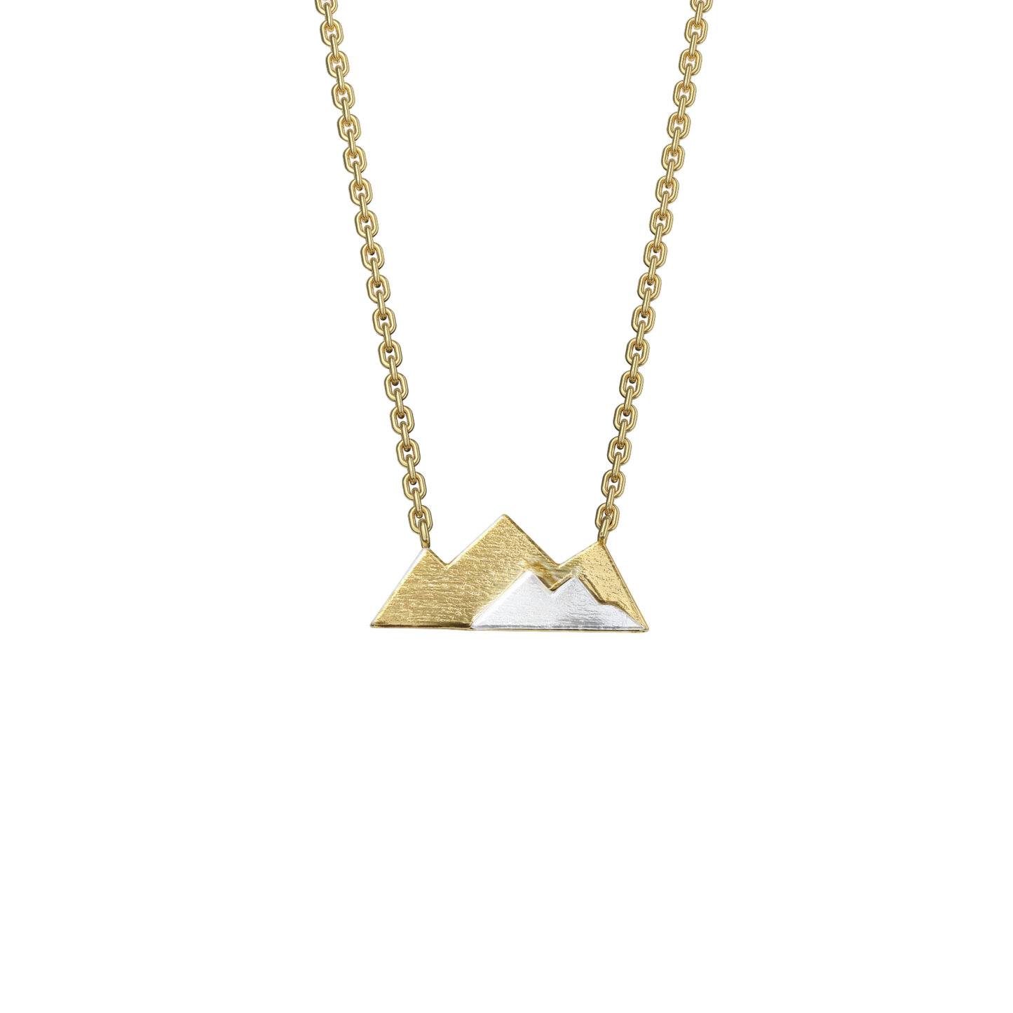 Mountain Range Necklace in Rose Gold — Vanny Jewels