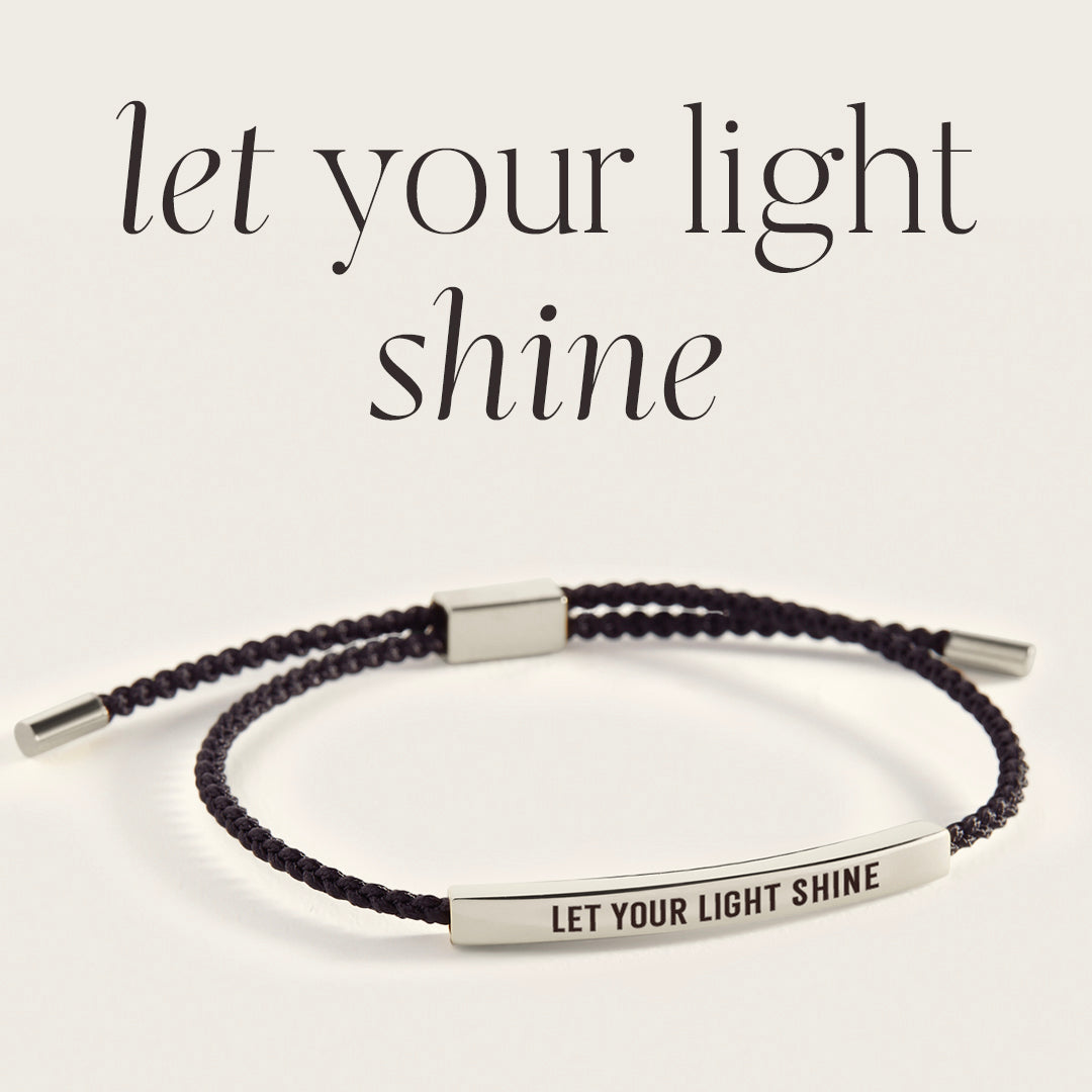Let Your Light Shine Inspire Bracelet in 925 Sterling Silver — Vanny Jewels