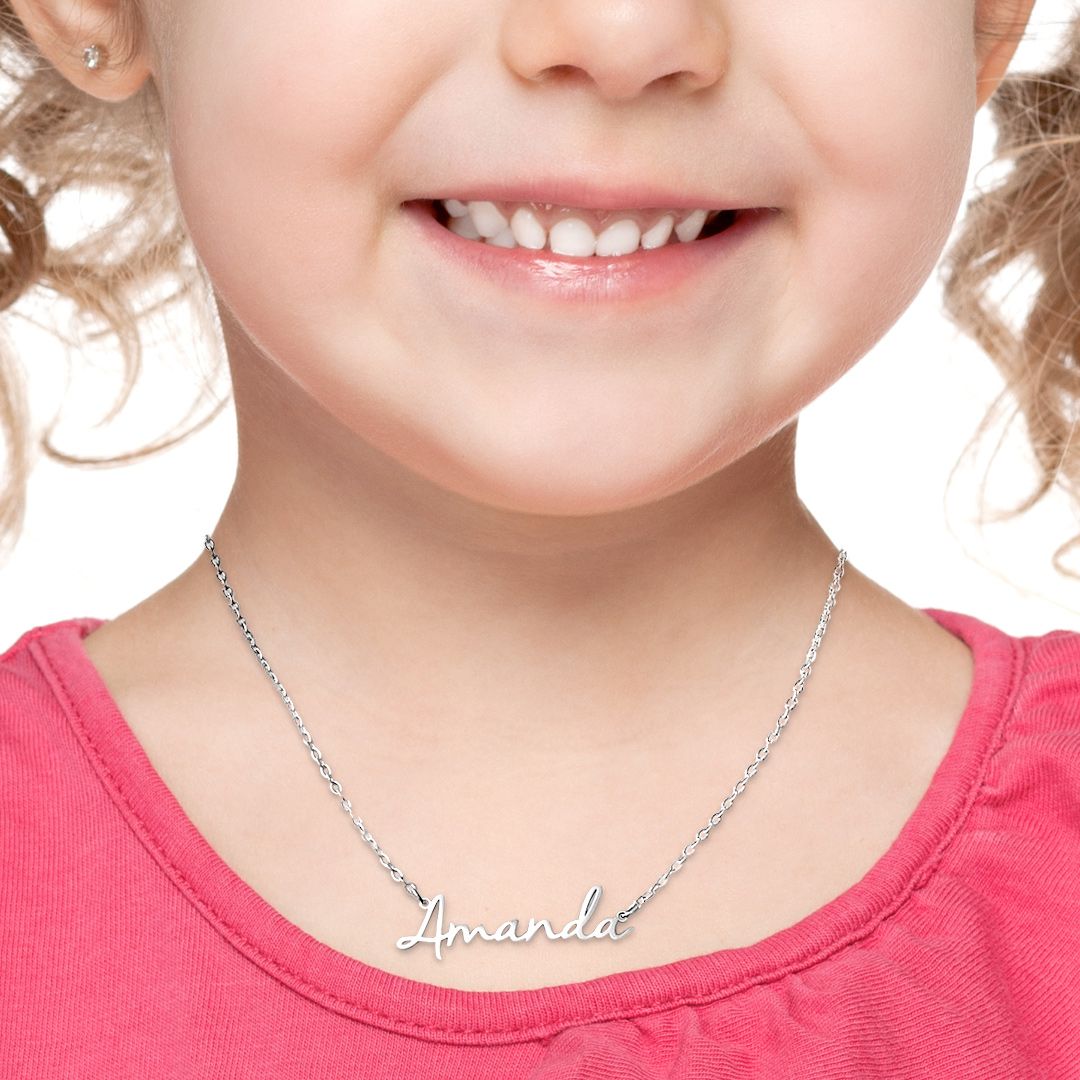 Collana nome fatina – Aderente