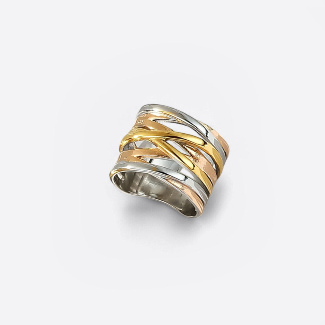 Drahtwickel-Statement-Ring