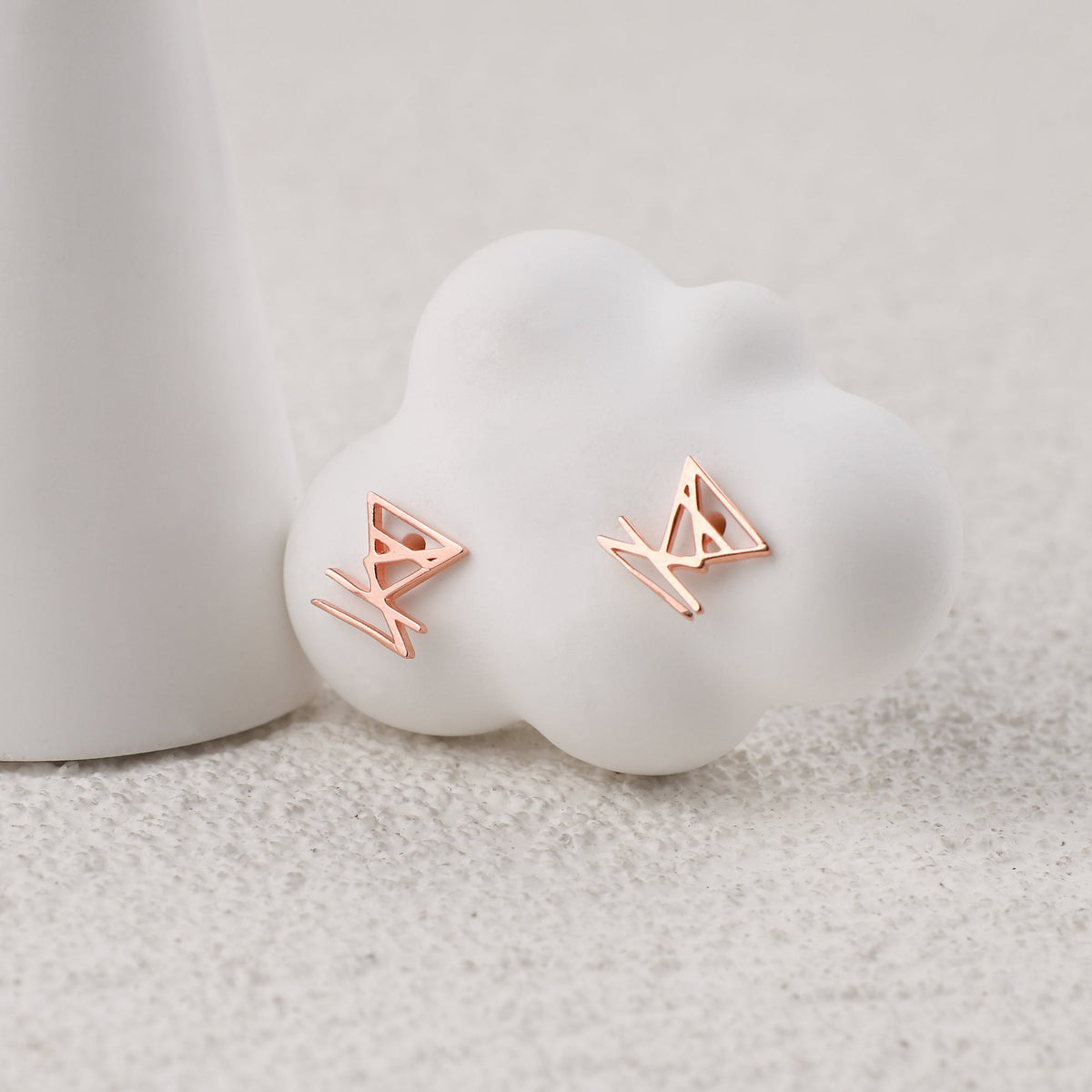 Monogram Name Earrings