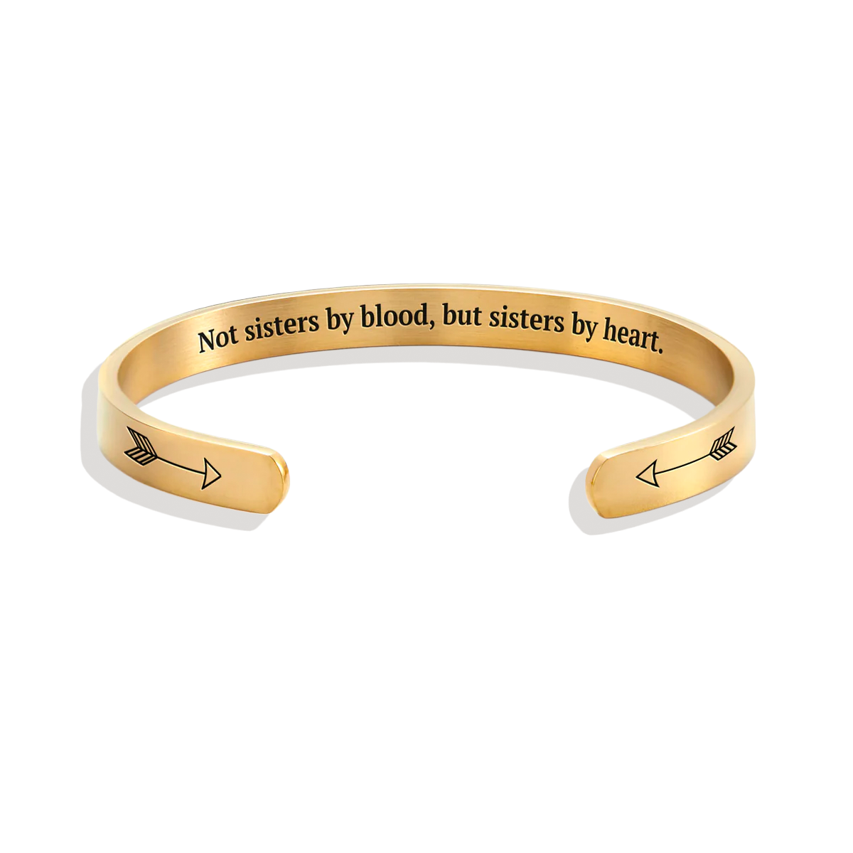 Bracciale a Polsino Non Sorelle di Sangue Ma Sorelle di Cuore