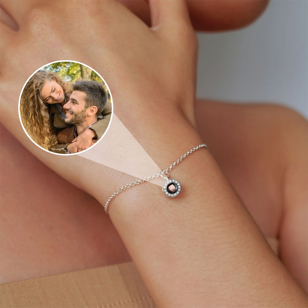 Bracciale Petite Halo con Foto