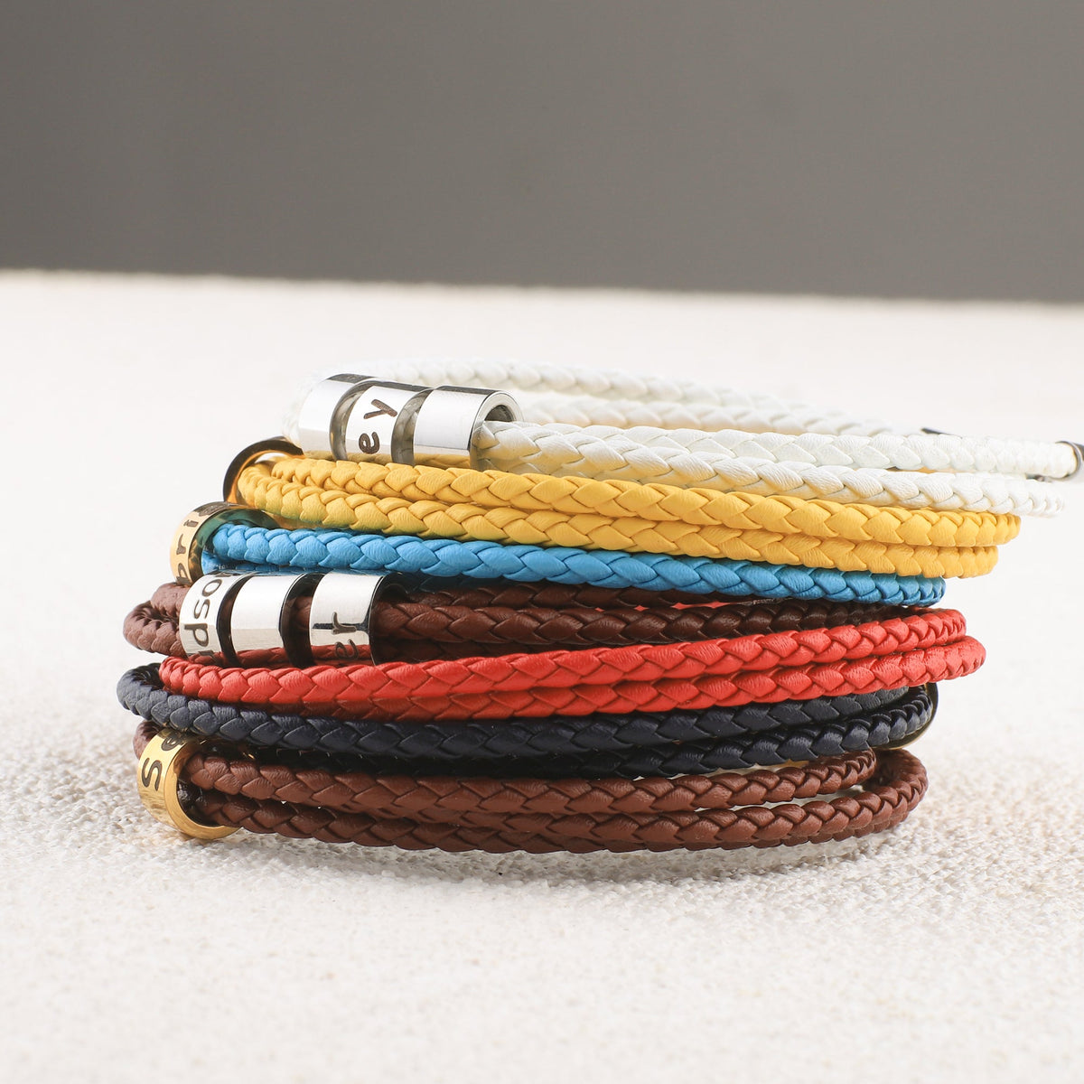 Personalisiertes Perlenarmband