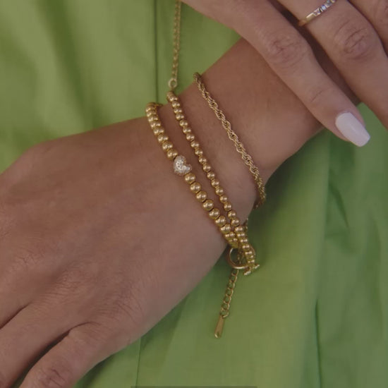 Mint Beaded Bracelet