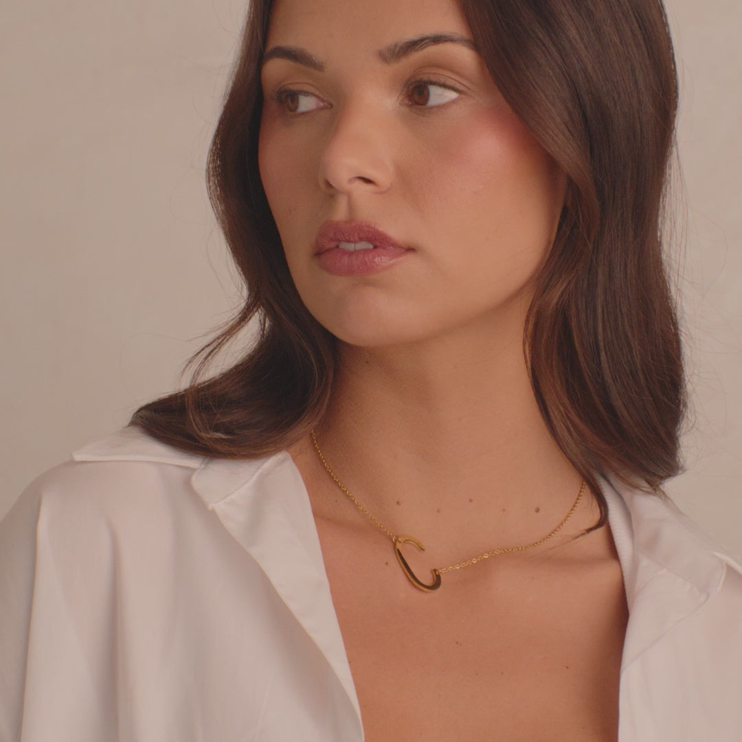 Statement Initial Necklace