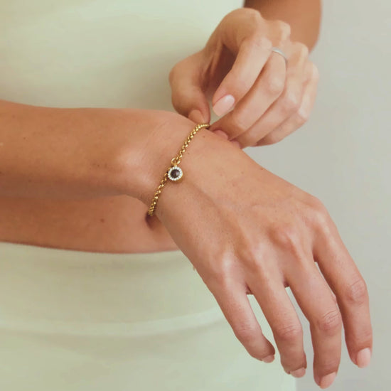 Petite Halo Photo Bracelet