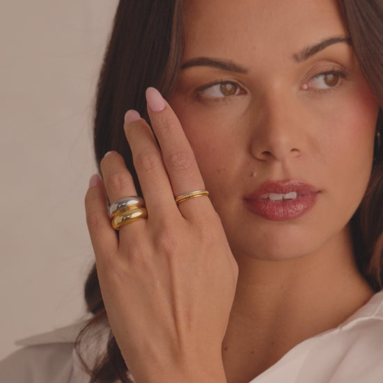 The Merge Mixed Metal Ring