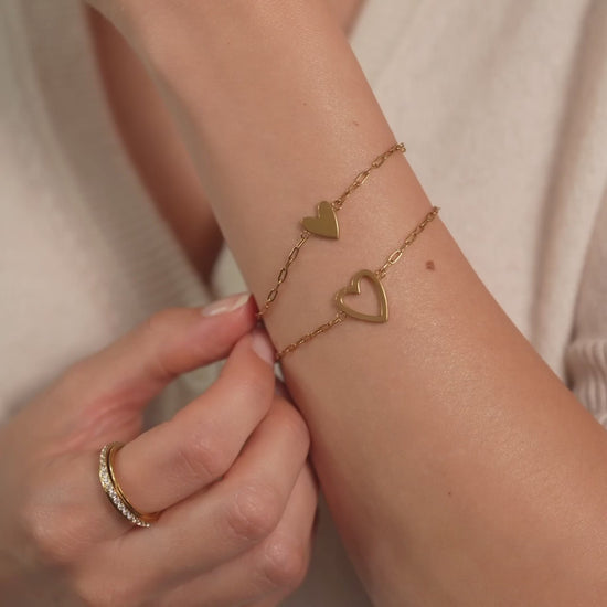 Perfect Fit Heart Bracelet Set