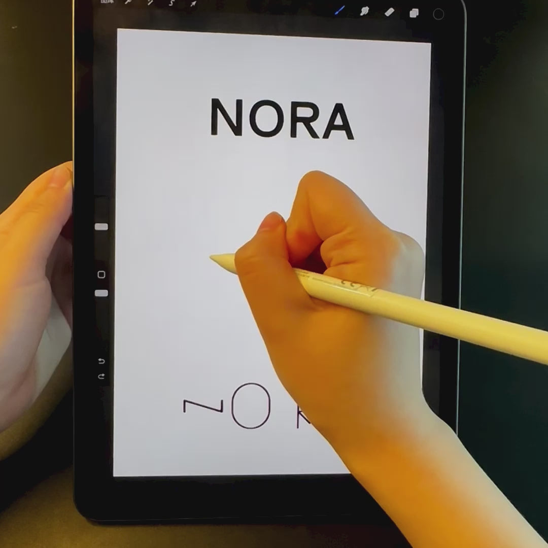 Circular Minimalist Monogram Name Necklace