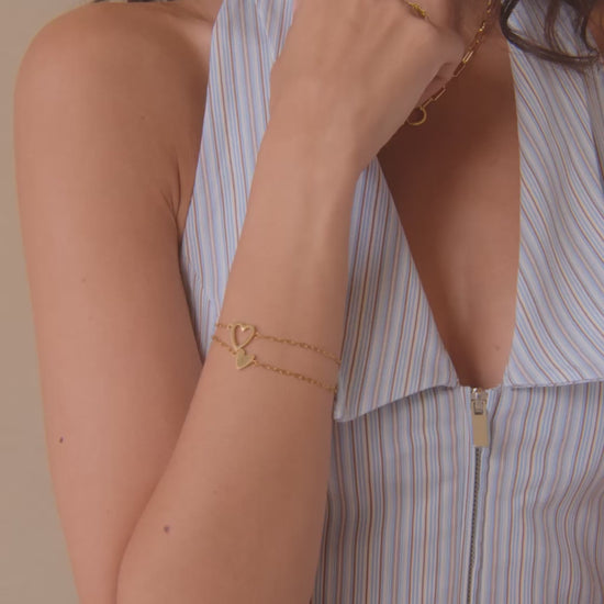 Perfect Fit Heart Bracelet Set