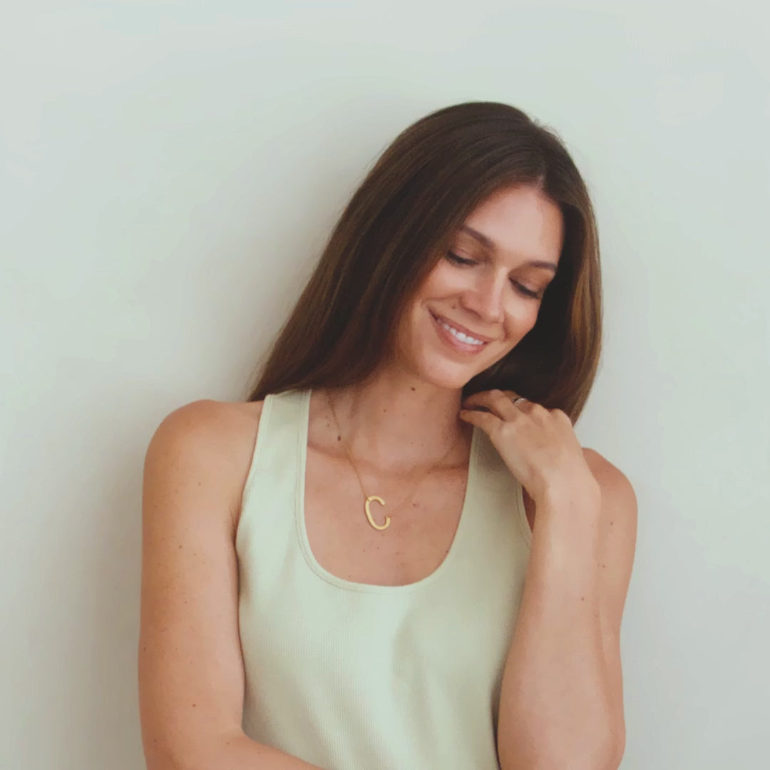 Statement Initial Necklace