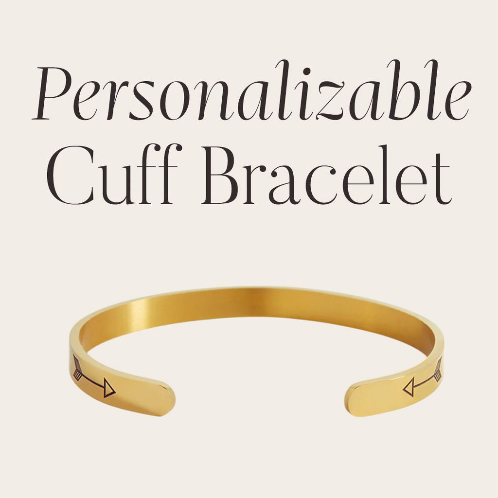 Customize Your Personalizable Cuff Bracelet — Vanny Jewels
