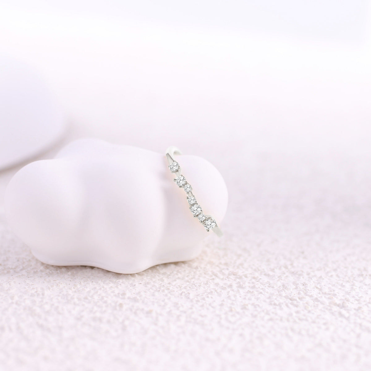 Shimmer Diamond Ring