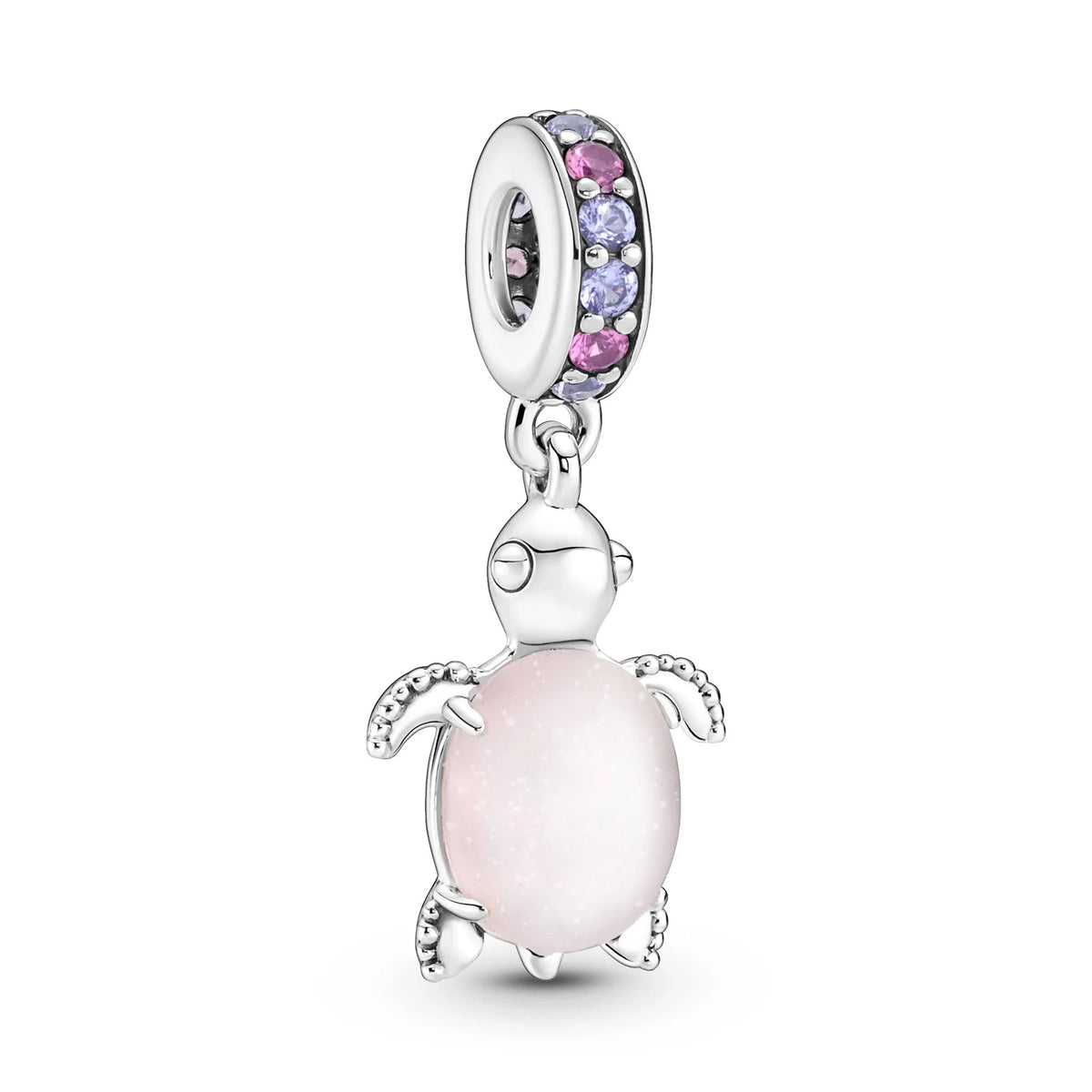 Navy Pink Charm in 925 Sterling Silver — Vanny Jewels